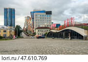 Городская эспланада, Пермь, (2024 год). Редакционное фото, фотограф Олег Пученков / Фотобанк Лори
