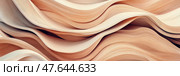 Fluid Abstract Sandscape: Organic Waves for modern aesthetic. Стоковое AI-изображение, AI-художник Данила Большаков / Фотобанк Лори