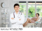 mail doctor portrait. Стоковое фото, фотограф Яков Филимонов / Фотобанк Лори