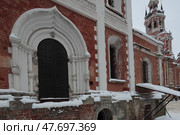 Можайск Ново-Никольский собор зимой (2019 год). Редакционное фото, фотограф Дмитрий Неумоин / Фотобанк Лори