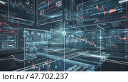 Cloud service for files storage and transfer hologram hud, Bangkok night city skyline double exposure. Concept of global data processing, backup and synchronization. Стоковое AI-видео, аниматор Ирина Старикова / Фотобанк Лори