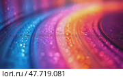 Abstract background with colorful wave design. Colorful rainbow crayon child draw, grunge rough texture hand drawn. abstract artistic kindergarten background. Стоковое AI-видео, аниматор Ирина Михайличенко / Фотобанк Лори