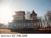 Усадьба лесопромышленника БеляеваС.Н., Нижегородская область посёлок Воскресенское. Редакционное фото, фотограф Юлия Киселёва / Фотобанк Лори