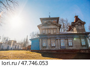 Усадьба лесопромышленника БеляеваС.Н., Нижегородская область посёлок Воскресенское. Редакционное фото, фотограф Юлия Киселёва / Фотобанк Лори
