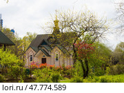 Храм преподобного Сергия Радонежского в Мацесте. Стоковое фото, фотограф Станислав Печенкин / Фотобанк Лори
