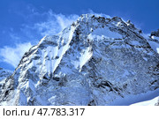 Горная вершина, Домбай. Стоковое фото, фотограф Александр Нехаев / Фотобанк Лори