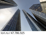 Небоскребы Кэпитал Тауэрс Москва, Пресненская наб., д. 8 стр. 1. Редакционное фото, фотограф Антон Воронков / Фотобанк Лори