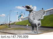 Казанский кремль Зилант (2021 год). Редакционное фото, фотограф Ольга Дубровская / Фотобанк Лори