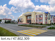 Село Юргинское. Дворец культуры (2016 год). Стоковое фото, фотограф Александр Тараканов / Фотобанк Лори