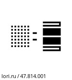 barrel of oil equivalent boe glyph icon vector illustration. Стоковая иллюстрация, иллюстратор Vectorwin / Фотобанк Лори