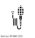 workshop light car repair tool glyph icon vector illustration. Стоковая иллюстрация, иллюстратор Vectorwin / Фотобанк Лори
