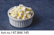 Plain curd or yogurt or Dahi in Hindi, served in a bowl over moody background. Selective focus. Стоковое AI-видео, аниматор Ирина Старикова / Фотобанк Лори