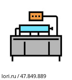 coca pressing machine color icon vector illustration. Стоковая иллюстрация, иллюстратор Vectorwin / Фотобанк Лори
