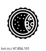 blastocyst fertilization glyph icon vector illustration. Стоковая иллюстрация, иллюстратор Vectorwin / Фотобанк Лори
