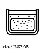 cheesemaking factory equipment line icon vector illustration. Стоковая иллюстрация, иллюстратор Vectorwin / Фотобанк Лори