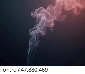 Delicate tendrils of smoke rise and twist in fluid motions, creating captivating forms against a muted backdrop. This visual speaks to the beauty of ephemeral moments. Generative AI. Стоковое AI-изображение, AI-художник Юлия Петровская / Фотобанк Лори