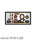 baht thb color icon vector illustration. Стоковая иллюстрация, иллюстратор Vectorwin / Фотобанк Лори