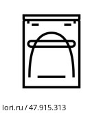 archwire orthodontist line icon vector illustration. Стоковая иллюстрация, иллюстратор Vectorwin / Фотобанк Лори