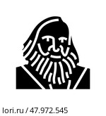 mendeleev chemistry glyph icon vector illustration. Стоковая иллюстрация, иллюстратор Vectorwin / Фотобанк Лори