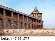 Коломенский кремль, Маринкина башня. Коломна. Стоковое фото, фотограф Лариса Гордеева / Фотобанк Лори