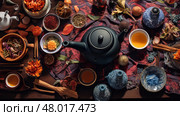 milk table tea drink artistic ai generated. Стоковое AI-изображение, AI-художник Vectorwin / Фотобанк Лори