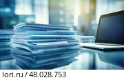opaque blur glass business ai generated. Стоковое AI-изображение, AI-художник Vectorwin / Фотобанк Лори