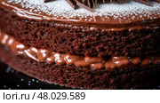 ice closeup dessert food ai generated. Стоковое AI-изображение, AI-художник Vectorwin / Фотобанк Лори