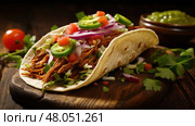 cheese sauce taco food ai generated. Стоковое AI-изображение, AI-художник Vectorwin / Фотобанк Лори