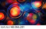 shape circle round background ai generated. Стоковое AI-изображение, AI-художник Vectorwin / Фотобанк Лори