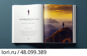 typography book jacket layout ai generated. Стоковое AI-изображение, AI-художник Vectorwin / Фотобанк Лори