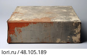 worn damaged box ai generated. Стоковое AI-изображение, AI-художник Vectorwin / Фотобанк Лори
