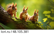 nature cute tree ai generated. Стоковое AI-изображение, AI-художник Vectorwin / Фотобанк Лори