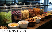 nuts snacks office ai generated. Стоковое AI-изображение, AI-художник Vectorwin / Фотобанк Лори
