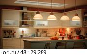 crisp light kelvin temperature ai generated. Стоковое AI-изображение, AI-художник Vectorwin / Фотобанк Лори