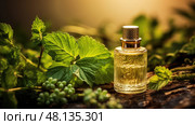 organic patchouli oil ai generated. Стоковое AI-изображение, AI-художник Vectorwin / Фотобанк Лори