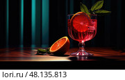 bartender cocktail dark ai generated. Стоковое AI-изображение, AI-художник Vectorwin / Фотобанк Лори