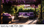 grape purple home ai generated. Стоковое AI-изображение, AI-художник Vectorwin / Фотобанк Лори