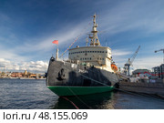 Санкт-Петербург. Ледокол-музей "Красин" Редакционное фото, фотограф Литвяк Игорь / Фотобанк Лори
