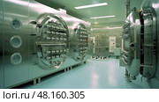 chamber sterilization equipment ai generated. Стоковое AI-изображение, AI-художник Vectorwin / Фотобанк Лори
