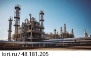 hydrocracking oil refining ai generated. Стоковое AI-изображение, AI-художник Vectorwin / Фотобанк Лори