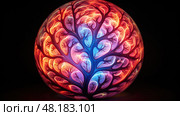 illumination light ball ai generated. Стоковое AI-изображение, AI-художник Vectorwin / Фотобанк Лори