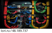 usb computer cables ai generated. Стоковое AI-изображение, AI-художник Vectorwin / Фотобанк Лори