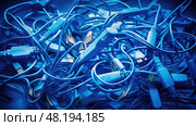 fast lightning cable ai generated. Стоковое AI-изображение, AI-художник Vectorwin / Фотобанк Лори