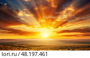 glow yellow sunburst ai generated. Стоковое AI-изображение, AI-художник Vectorwin / Фотобанк Лори