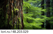 forest cedarwood oil ai generated. Стоковое AI-изображение, AI-художник Vectorwin / Фотобанк Лори