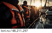 keel sailing equipment ai generated. Стоковое AI-изображение, AI-художник Vectorwin / Фотобанк Лори