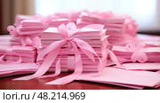 recognition pink certificate ai generated. Стоковое AI-изображение, AI-художник Vectorwin / Фотобанк Лори
