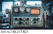 room anesthesia equipment ai generated. Стоковое AI-изображение, AI-художник Vectorwin / Фотобанк Лори
