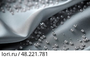 textiles silver nanoparticles ai generated. Стоковое AI-изображение, AI-художник Vectorwin / Фотобанк Лори