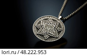 jewelry jewish star pattern ai generated. Стоковое AI-изображение, AI-художник Vectorwin / Фотобанк Лори